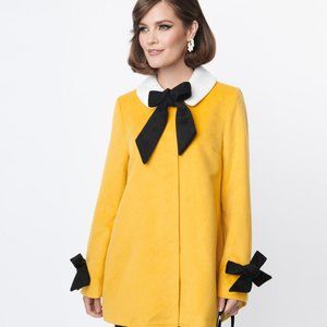 Smak Parlour Topper Coat Vintage Style